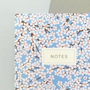 Cherry Blossom notebook close up