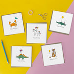 Children's animal Birthday Cards