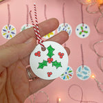 Colour in Christmas Tree Decorations