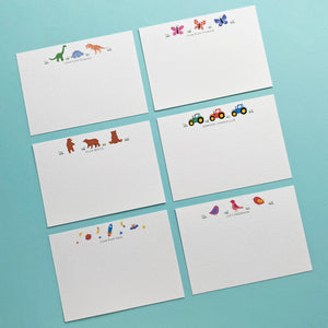 Personalised Butterfly Notelets / Correspondence cards