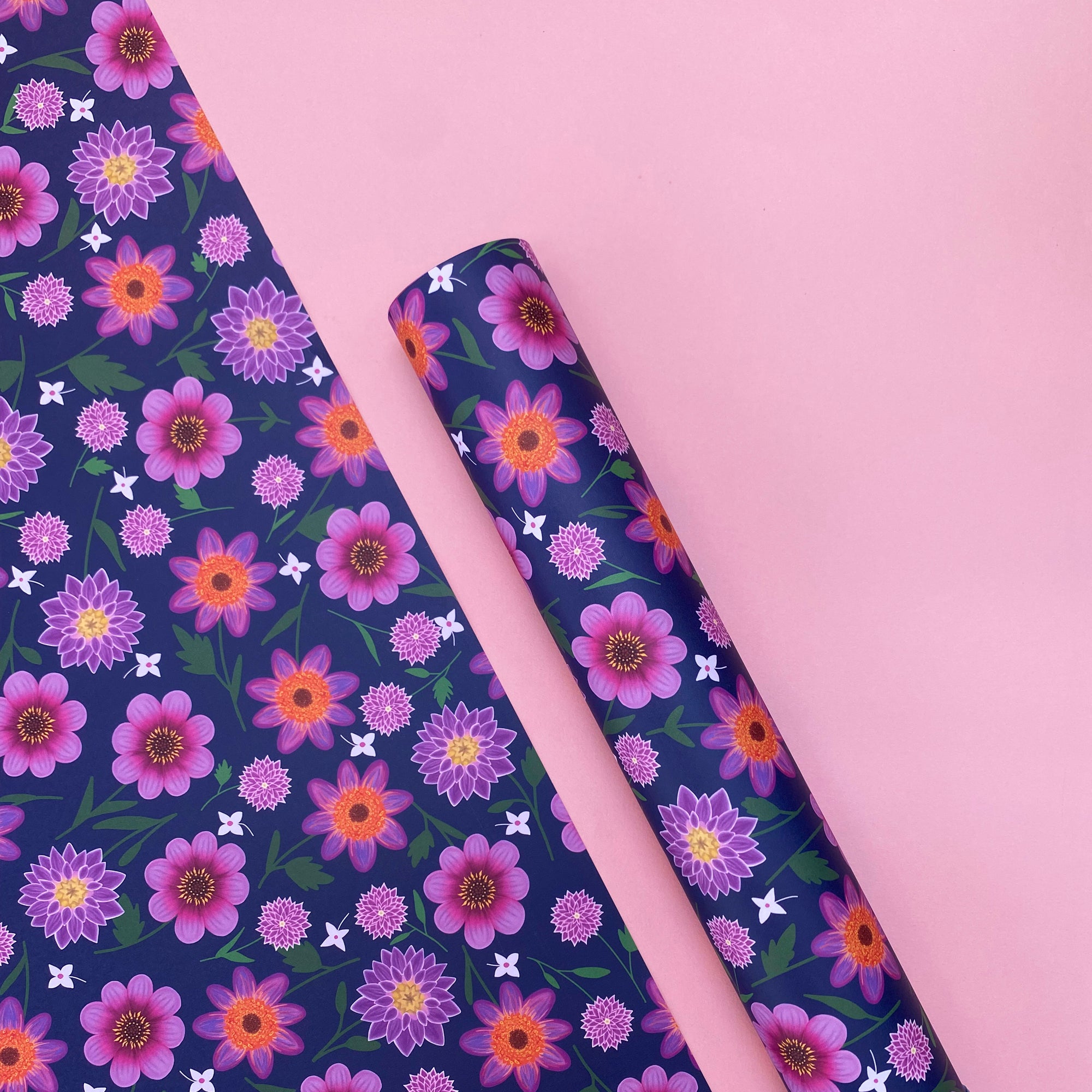 Dahlia Wrapping Paper