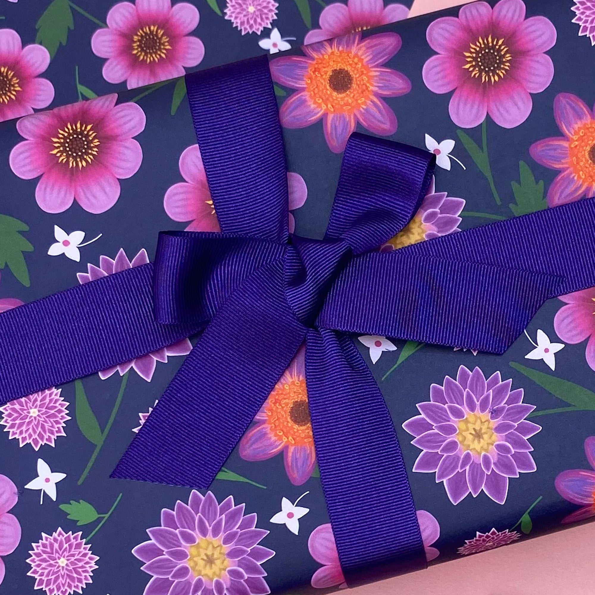 Dahlia Wrapping Paper