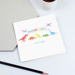 Personalised Thank You Cards - Dinosaur