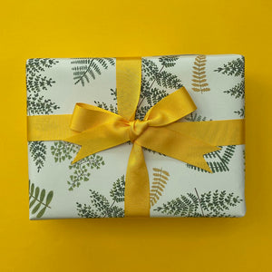 Fern wrapping paper