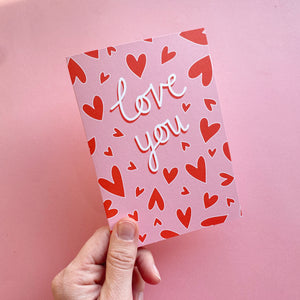 galentines card - love you