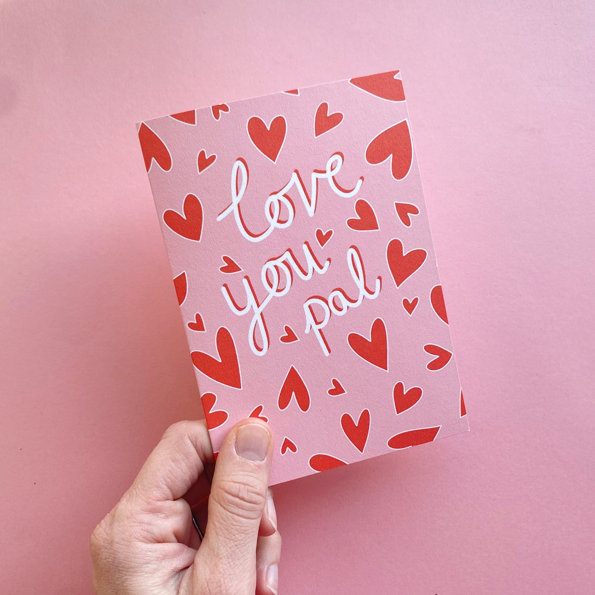 galentines card - love you pal
