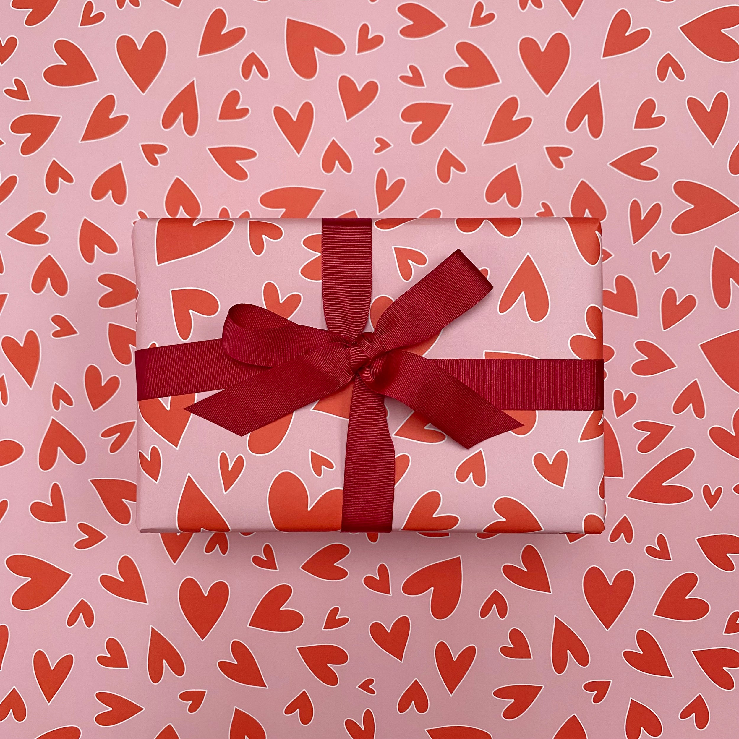 Love Heart Wrapping Paper