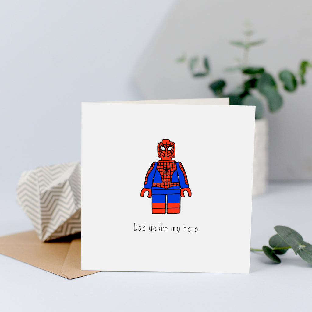 Lego Spiderman Card
