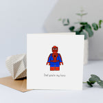 Lego Spiderman Card