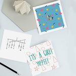 New baby cards, pack of 3