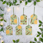 Oranges and Cinnamon gift tags