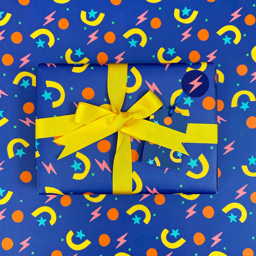 Party Shapes Gift wrap