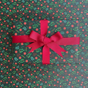 christmas gift wrap scandi style