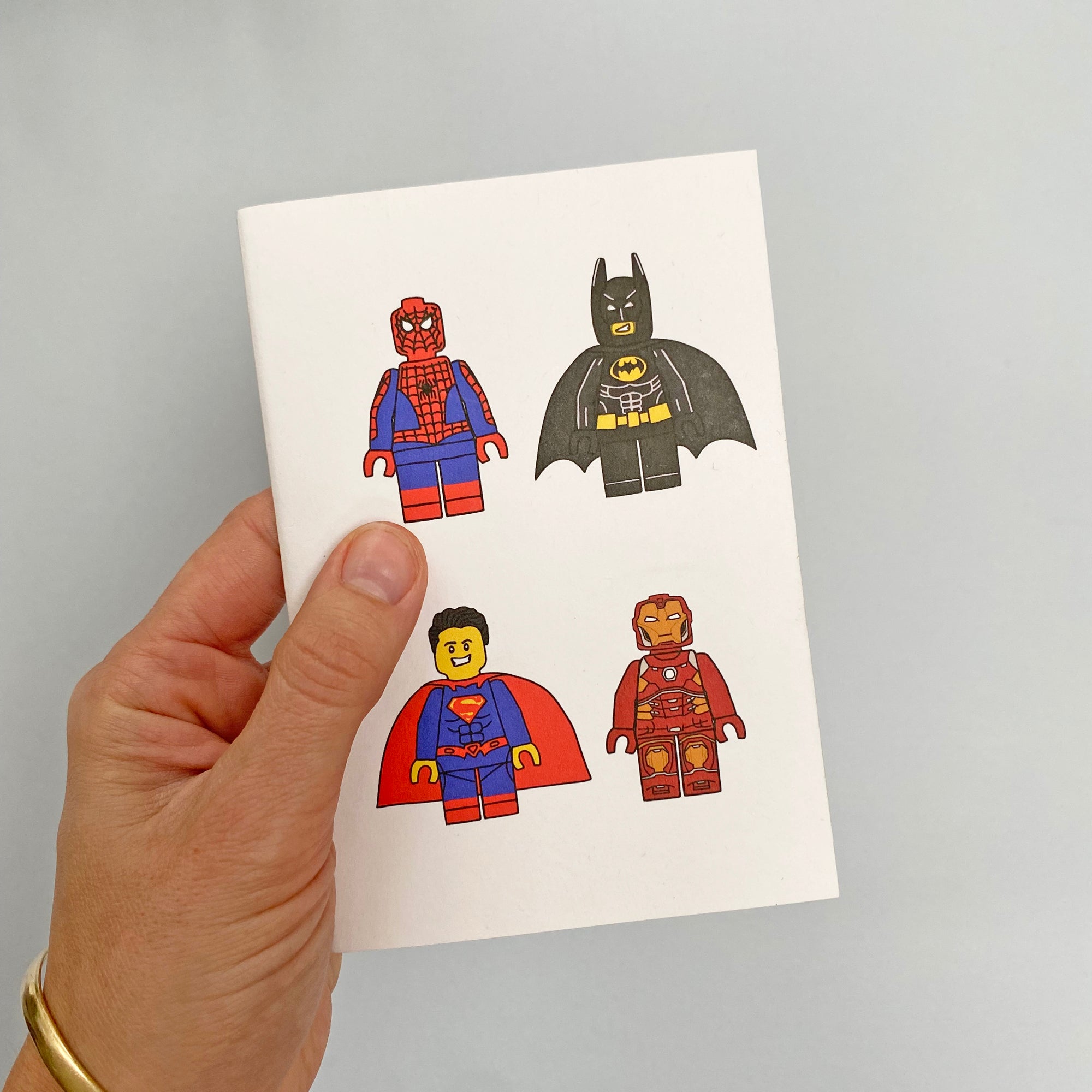 A6 Notebook - Superhero Design