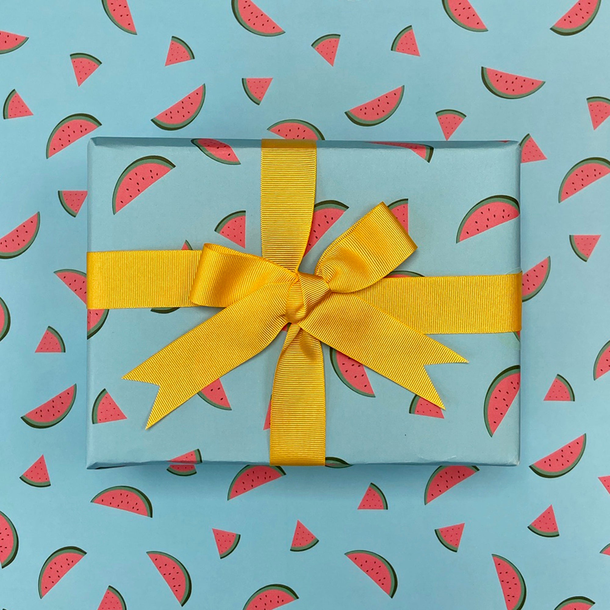 Watermelon gift wrap