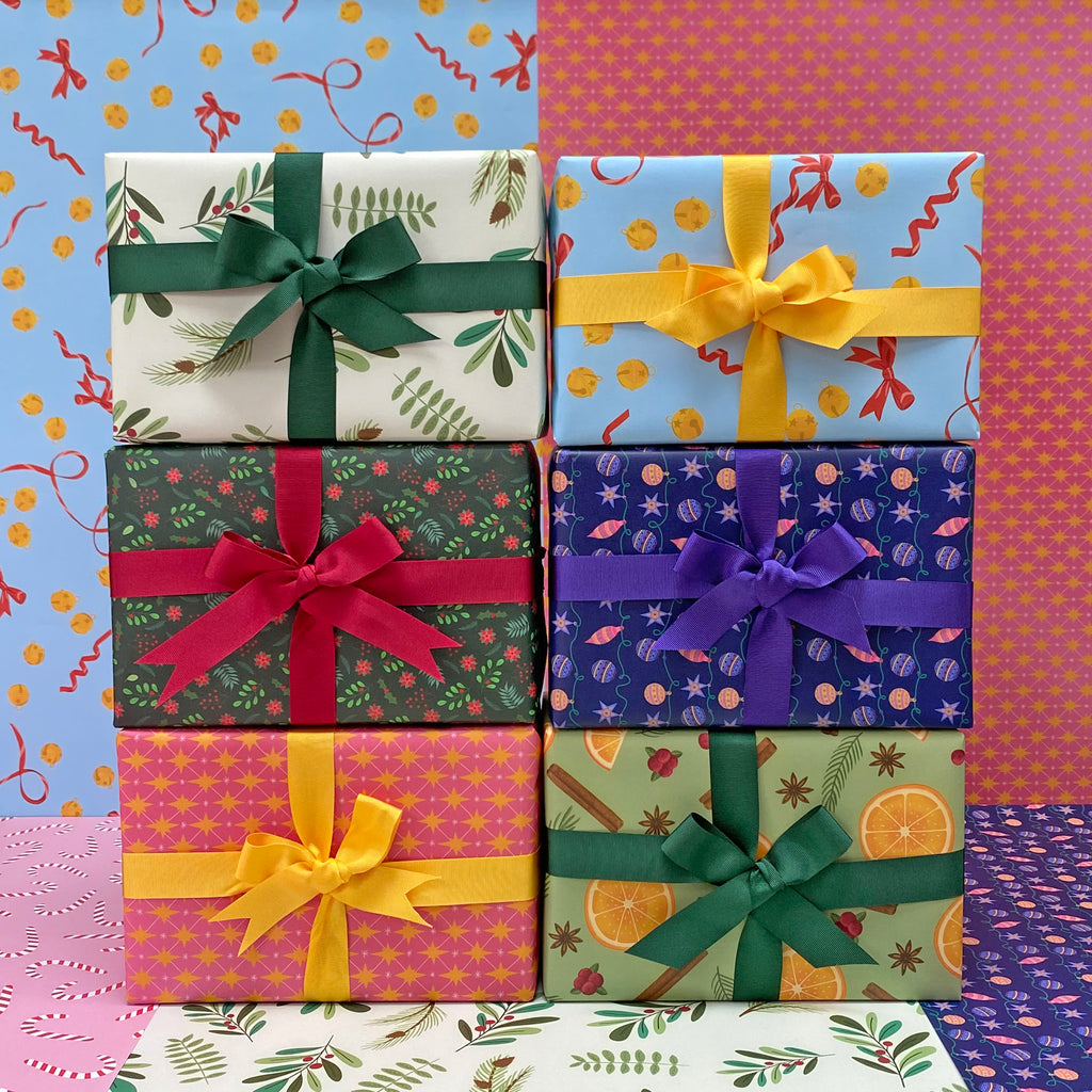 Any 20 sheets of Christmas gift wrap (pick your own)