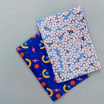 folded wrapping paper