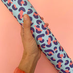 roll of leopard print wrapping paper