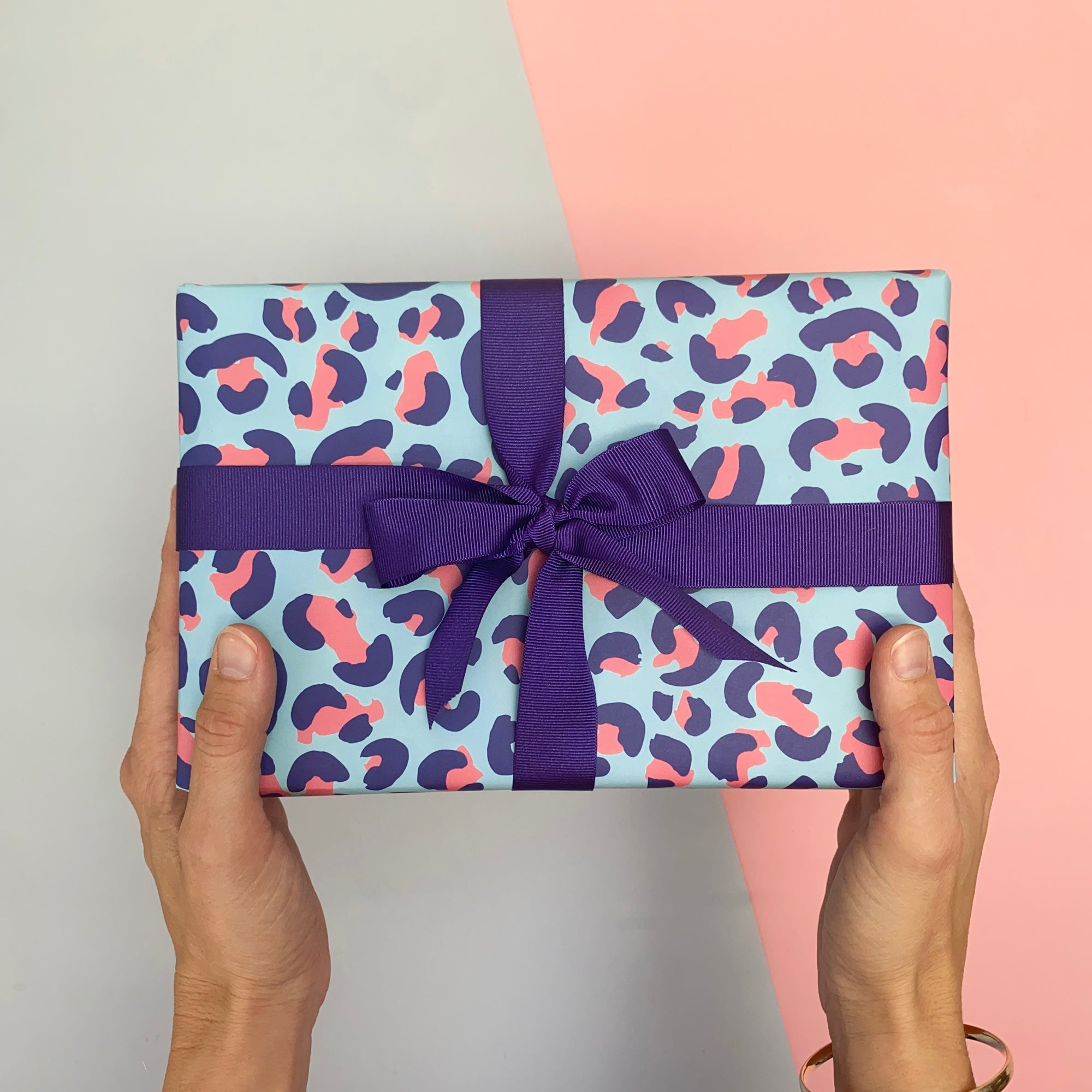 leopard print wrapping paper